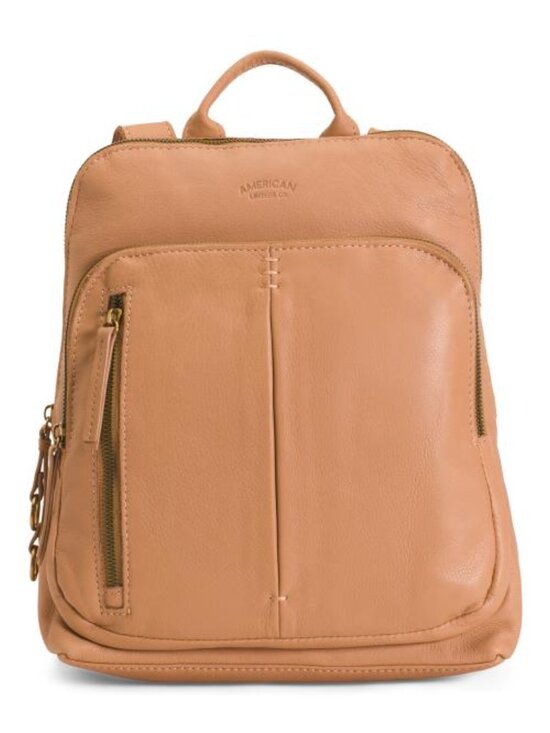 AMERICAN LEATHER CO. Leather Cleveland Backpack main image 4